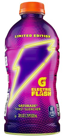 GATORADE 28OZ. ELECTRIC FLASH Beverage Soda and Juice  Wholesale Distributor in Montreal Quebec