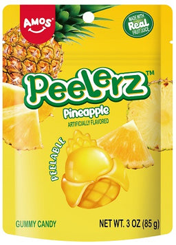 PEELERZ 3OZ PEG GUMMY PINEAPPLE Candy Convenience and Grocery Wholesale Distributor in Montreal Quebec