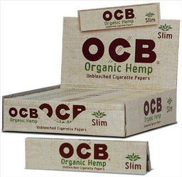 OCB PAPER ORGANIC HEMP SLIM Smoker Accessories Wholesale Distributor in Montreal Quebec