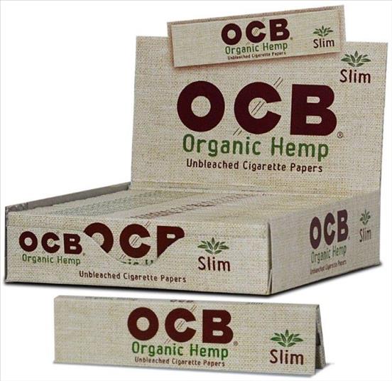 OCB PAPER ORGANIC HEMP SLIM Smoker Accessories Wholesale Distributor in Montreal Quebec