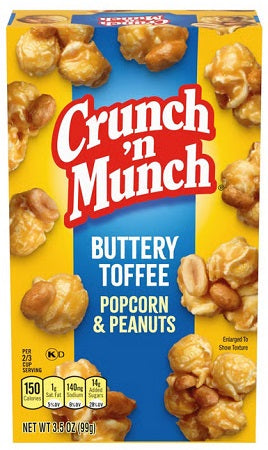 CRUNCH & MUNCH TOFFEE (BLUE) Convenience and Grocery Snacks Wholesale Distributor in Montreal Quebec