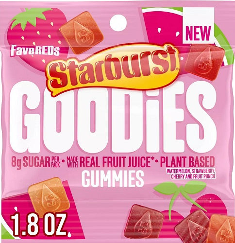 STARBURST GOODIES FAVEREDS GUMMIES Convenience and Grocery Store Supplies Wholesale Distributor in Montreal Quebec