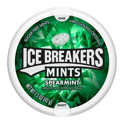 ICE BREAKER*TIN*SPEARMINT Mints Convenience and Grocery Wholesale Distributor in Montreal Quebec