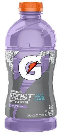 GATORADE 28OZ. RIPTIDE RUSH FROST Beverage Soda and Juice  Wholesale Distributor in Montreal Quebec