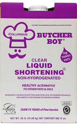 BUTCHER BOY CLEAR LIQ. SHORTENING Grocery Store Wholesale Distributor in Montreal Quebec