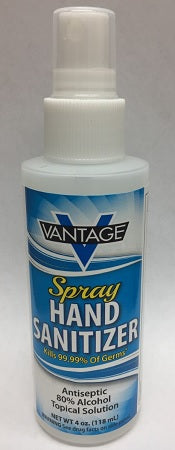 HAND SANITIZER 4OZ SPRAY (VANTAGE)Personal Care Products Wholesale Distributor in Montreal Quebec