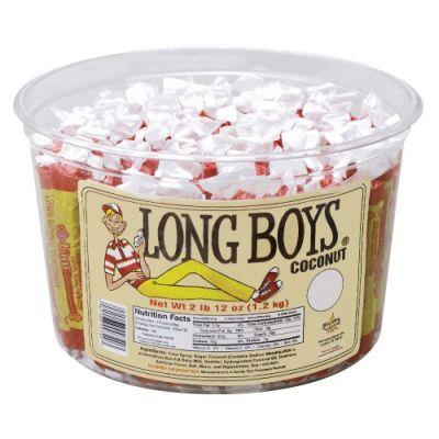 LONG BOY COCONUT  JAR (.25) Candy Convenience and Grocery Wholesale Distributor in Montreal Quebec