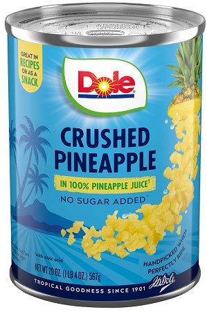 DOLE PINEAPPLE CRUSHED (JUICE) Canned Grocery Products from Wholesale Distributor in Montreal Quebec