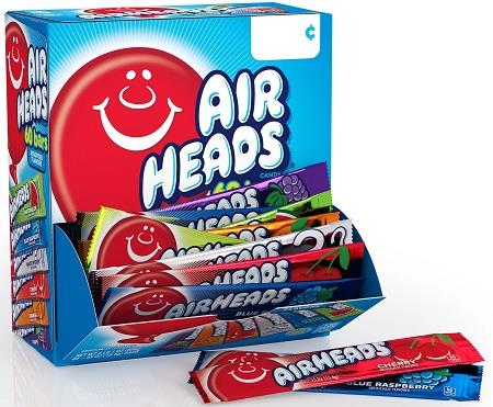 AIRHEADS ASST. GRAVITY FEED 60CT Candy Convenience and Grocery Wholesale Distributor in Montreal Quebec