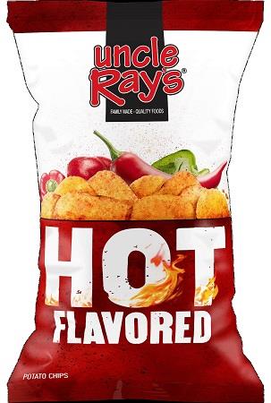 UNCLE RAY'S (1.5OZ) HOT CHIP Convenience and Grocery Snacks Wholesale Distributor in Montreal Quebec