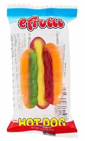 E.FRUTTI *BULK HOT DOG GUMMY Candy Convenience and Grocery Wholesale Distributor in Montreal Quebec