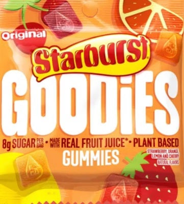 STARBURST GOODIES ORIGINAL GUMMIES Convenience and Grocery Store Supplies Wholesale Distributor in Montreal Quebec
