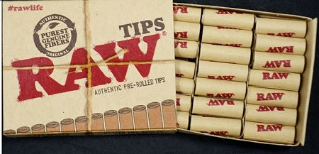 RAW TIPS PRE-ROLLED (21PC.) Smoker Accessories Wholesale Distributor in Montreal Quebec