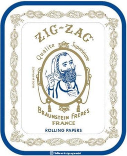 ZIG ZAG (LG.ROLLING TRAY) WHITE Smoker Accessories Wholesale Distributor in Montreal Quebec