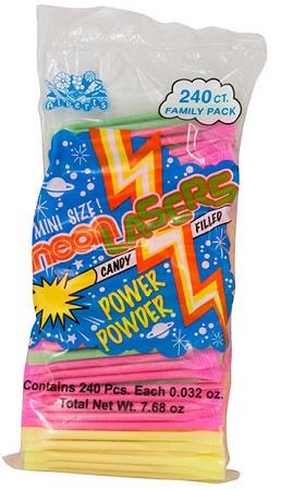 NEON LASERS ASST. CANDY POWDER Candy Convenience and Grocery Wholesale Distributor in Montreal Quebec