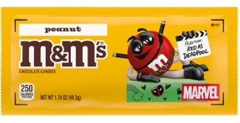 M&M's Peanut Marvel packaging, 1.74 oz unit size