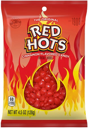RED HOTS 4.5OZ PEG Candy Convenience and Grocery Wholesale Distributor in Montreal Quebec