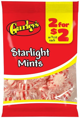 GURLEY'S 2/$2 STARLIGHT MINTS Candy Convenience and Grocery Wholesale Distributor in Montreal Quebec