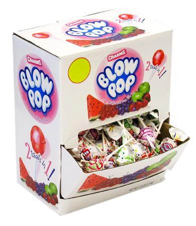 CHARMS BLOW POP ASST GRAVITY FEED Candy Convenience and Grocery Wholesale Distributor in Montreal Quebec