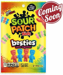 SOUR PATCH KIDS BESTIES PEG 7.17OZ Candy Convenience and Grocery Wholesale Distributor in Montreal Quebec