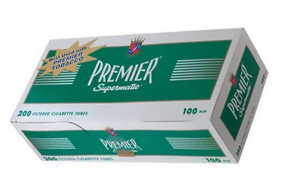 PREMIER  100'S MENTHOL CIG.TUBE Smoker Accessories Wholesale Distributor in Montreal Quebec