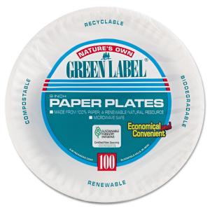 PAPER PLATES   9.INCH -12/100 Cleaning Supplies Wholesale Distributor in Montreal Quebec