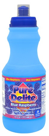 PURE DELITE BLUE RASP DRINK Beverage Soda and Juice  Wholesale Distributor in Montreal Quebec