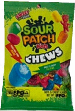 SOUR PATCH KIDS CHEWS PEG 5.12OZ Candy Convenience and Grocery Wholesale Distributor in Montreal Quebec