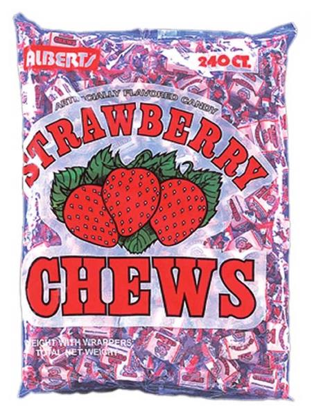 FRUIT CHEWS STRAWBERRY Candy Convenience and Grocery Wholesale Distributor in Montreal Quebec