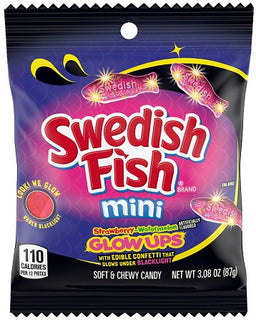 SWEDISH FISH GLOW UPS 3.08OZ PEG Candy Convenience and Grocery Wholesale Distributor in Montreal Quebec