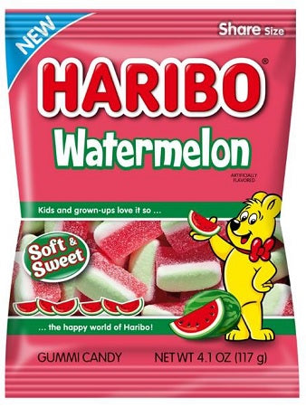 HARIBO 4.1OZ WATERMELON Candy Convenience and Grocery Wholesale Distributor in Montreal Quebec