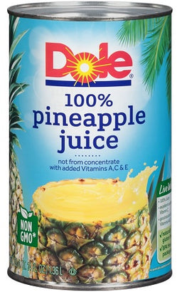DOLE PINEAPPLE JUICE (46OZ) Canned Grocery Products from Wholesale Distributor in Montreal Quebec