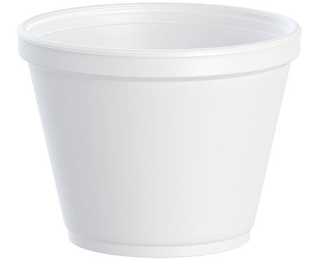 FOAM RESTAU. 12OZ SQUAT CONTAINER Cleaning Supplies Wholesale Distributor in Montreal Quebec