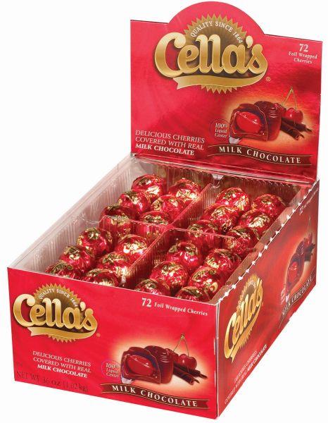 CELLA'S CHOC. CHERRIES (.35) Candy Convenience and Grocery Wholesale Distributor in Montreal Quebec