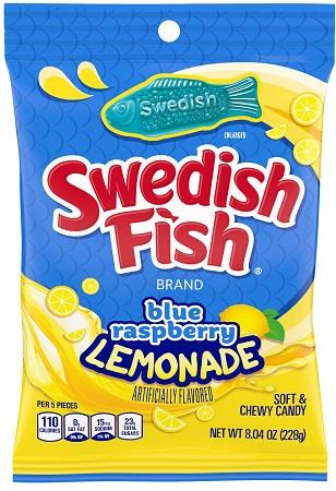 SWEDISH FISH BLUE LEMONADE -8.04OZ Candy Convenience and Grocery Wholesale Distributor in Montreal Quebec