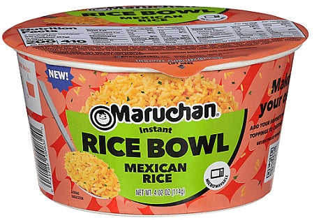 MARUCHAN RICE BOWL MEXICAN Ramen Noodles Wholesale Distributor in Montreal Quebec