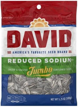 DAVID JUMBO ORIG. (REDUCED SODIUM) Convenience and Grocery Snacks Wholesale Distributor in Montreal Quebec