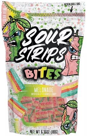 SOUR STRIPS BITES PEG BAG MELONADE Convenience and Grocery Store Supplies Wholesale Distributor in Montreal Quebec