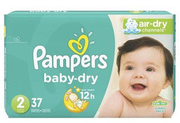 PAMPERS BABY DRY #2 12-18LB Baby Products Canadian Wholesale Distributor in Montreal Quebec