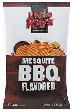 UNCLE RAY'S 4.5OZ MESQUITE BBQ CHIP Convenience and Grocery Snacks Wholesale Distributor in Montreal Quebec