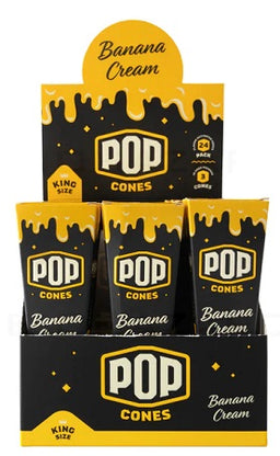 POP CONES KING BANANA CREAM Smoker Accessories Wholesale Distributor in Montreal Quebec