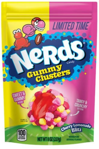 NERDS GUMMY CLUSTER CHERRY LEMONADE BLITZ 6/8OZ Convenience and Grocery Store Supplies Wholesale Distributor in Montreal Quebec