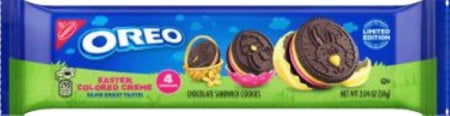 NBC - OREO EASTER COLORED CREME KING 2.04OZ 58 g (Box of 12 Units)