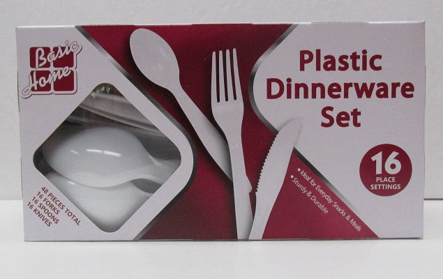 PLASTIC CUTLERY ASST (BOX) WHITE Cleaning Supplies Wholesale Distributor in Montreal Quebec