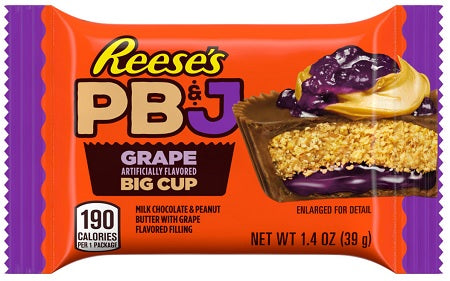 REESE'S BIG CUP PB&J GRAPE (REG) Chocolate Convenience and Grocery Wholesale Distributor in Montreal Quebec