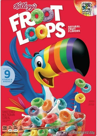FROOT LOOPS Grocery Breakfast Cereal from Wholesale Distributor in Montreal Quebec