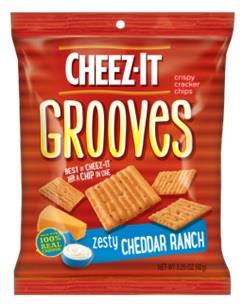 CHEEZ IT GROOVES CHEDDAR RANCH Convenience and Grocery Snacks Wholesale Distributor in Montreal Quebec