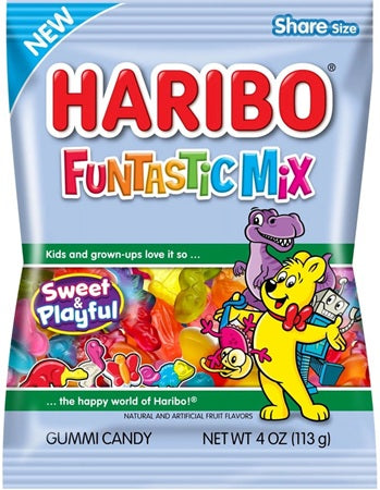 HARIBO 4OZ FUNTASTIC MIX 113 g (Box of 12 Units)