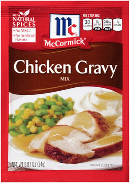 MCCORMICK CHICKEN GRAVY MIX Grocery Products from  Wholesale Distributor  in Montreal Quebec