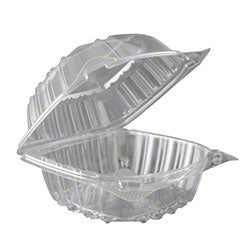 PLASTIC CLEAR 6" SANDWICH CONTAINER Cleaning Supplies Wholesale Distributor in Montreal Quebec